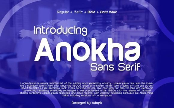 Anokha Font: Testing a Futuristic Sans Serif for Web Design