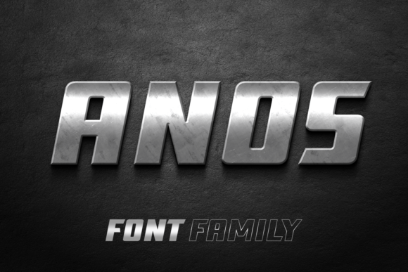 Anos Font Review: Bold Typography for Small Business Branding