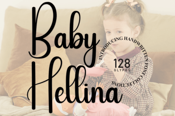 Baby Hellina Font: A Handwritten Typeface for Branding