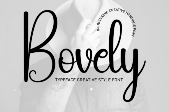 Bovely Font Review: A Sweet Handwritten Typeface for Branding