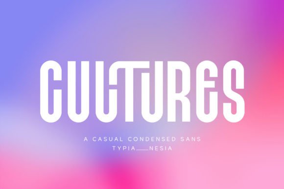 Cultures Font Review: Bold Sans Serif for Active Campaigns