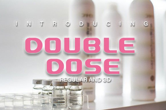 Double Dose Font Review: A Neat Display Typeface for Branding