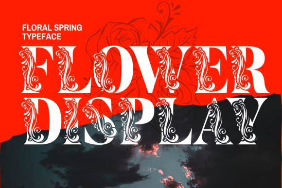 Flower Display Font: A Refined Choice for Editorial Design