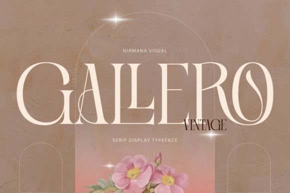 Gallero Vintage Font: A Renaissance Display Typeface for Branding