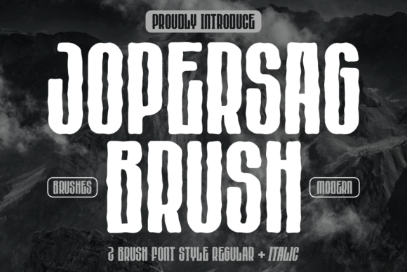 Jopersag Brush Font: Authentic Branding for Small Business