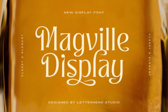Magville Display Font Review for Campaign Design