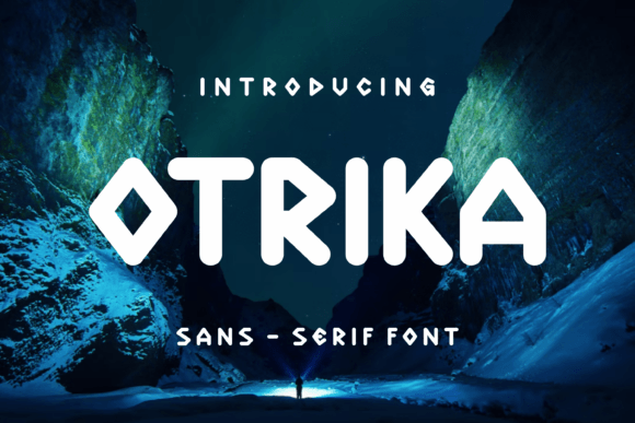 Otrika Font Review: Geometric Display Type for Web