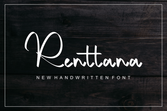 Renttana Font: Elevating Handmade Products