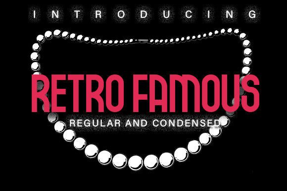 Retro Famous Font Review: Vintage Display Type for Branding