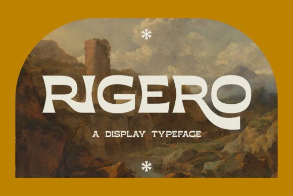 Rigero: A Designer’s Take on This Bold Serif