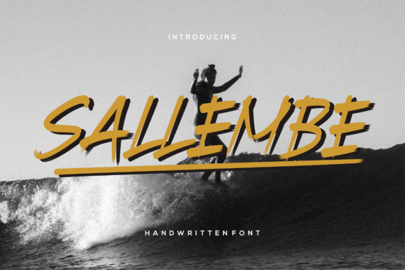 Sallembe Font: A Modern Display Typeface for Editorial Design