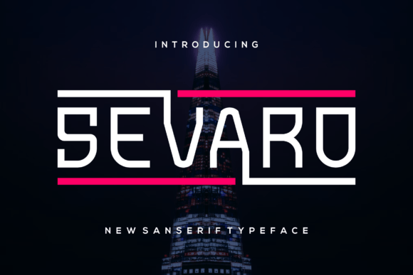 Sevaro Font: Modern Typography for Editorial Design
