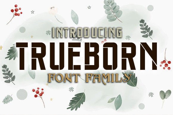 Trueborn Font: Elevating Web Design with Autumn Elegance