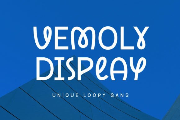 Vemoly Display Font: A Maker’s Guide to Loopy Sans Serif Style
