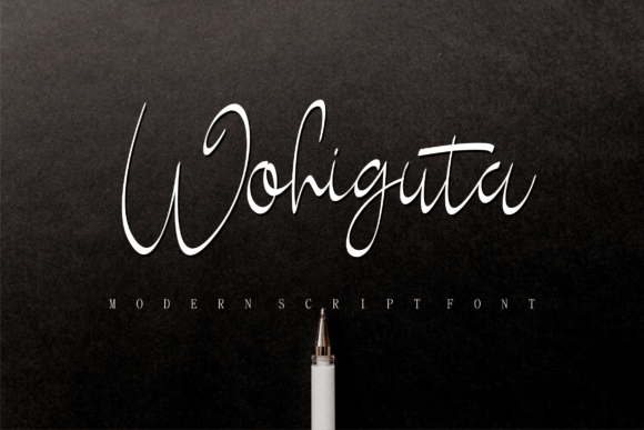 Wohiguta Font: Bold Display Type for Editorial Design